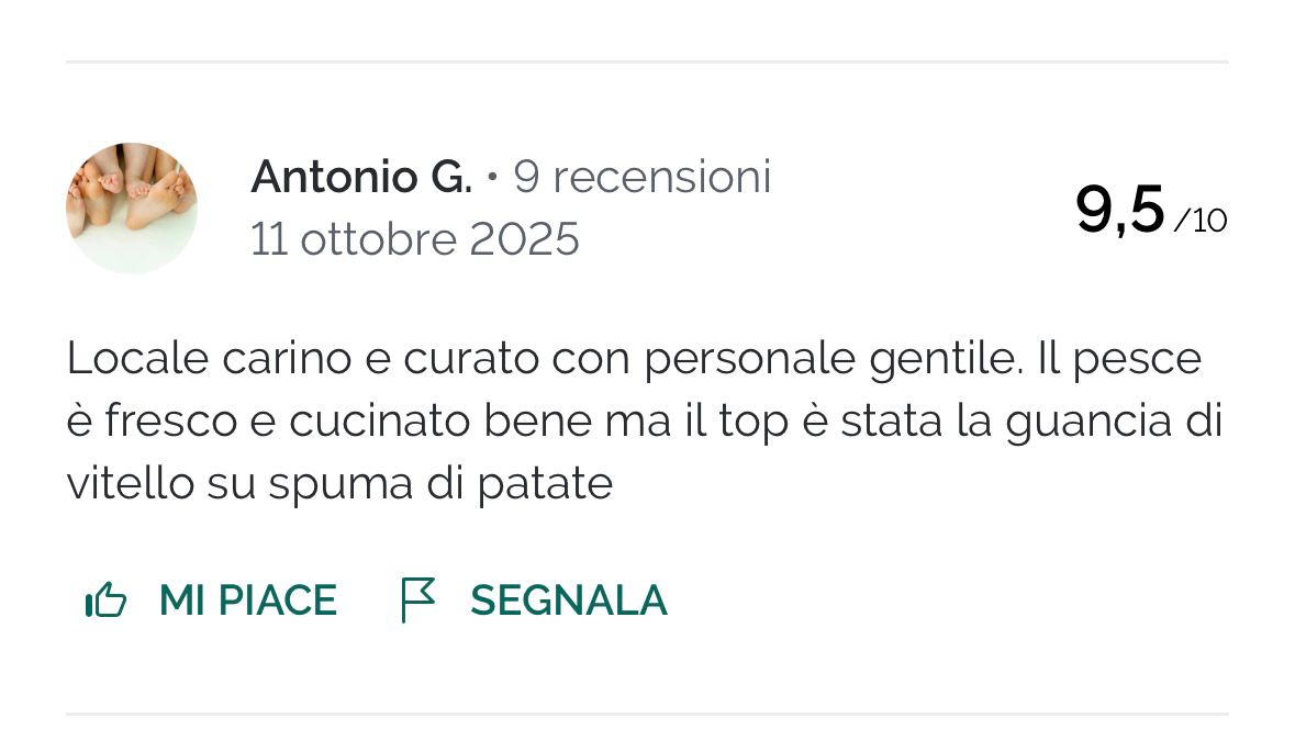 Recensione di un ospite del Levante