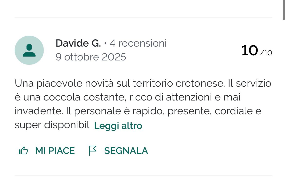 Recensione di un ospite del Levante