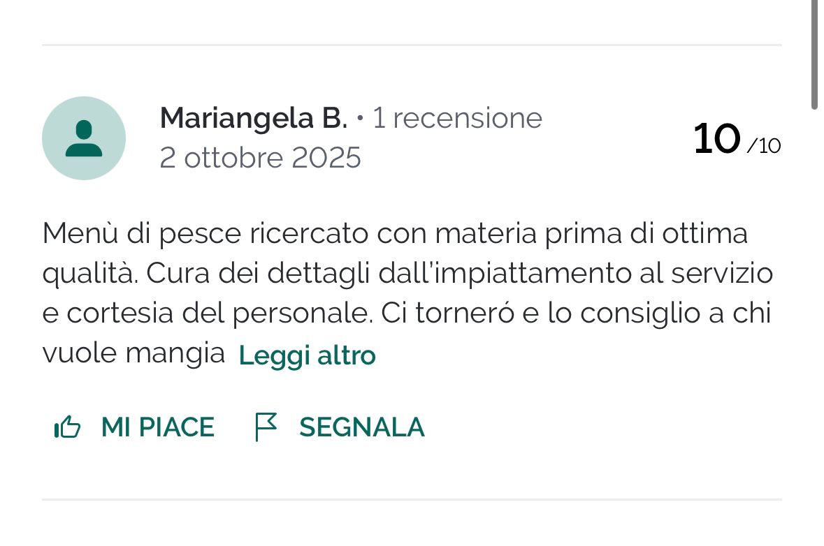 Recensione di un ospite del Levante